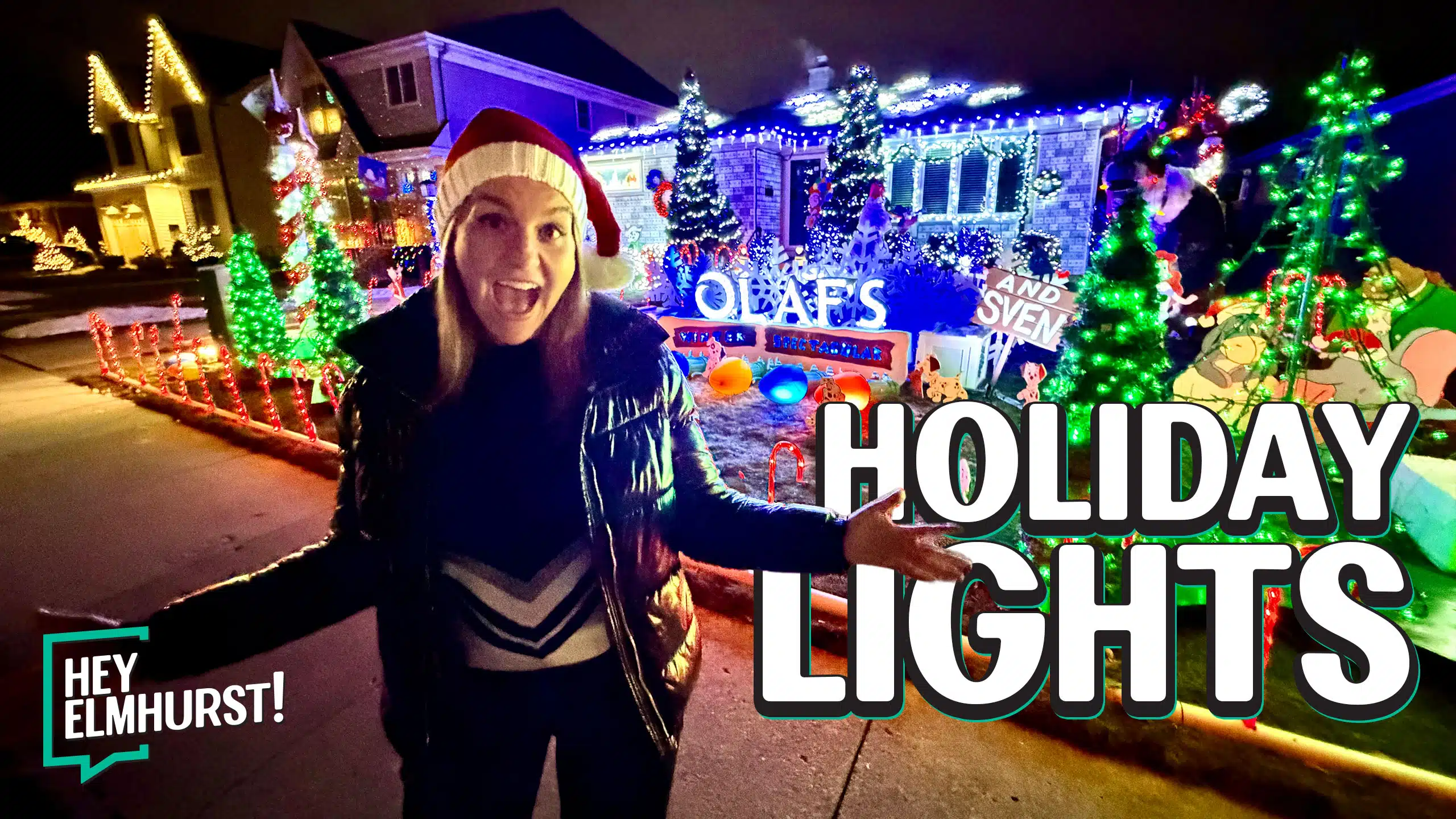 Deck the Homes Elmhurst Christmas Lights