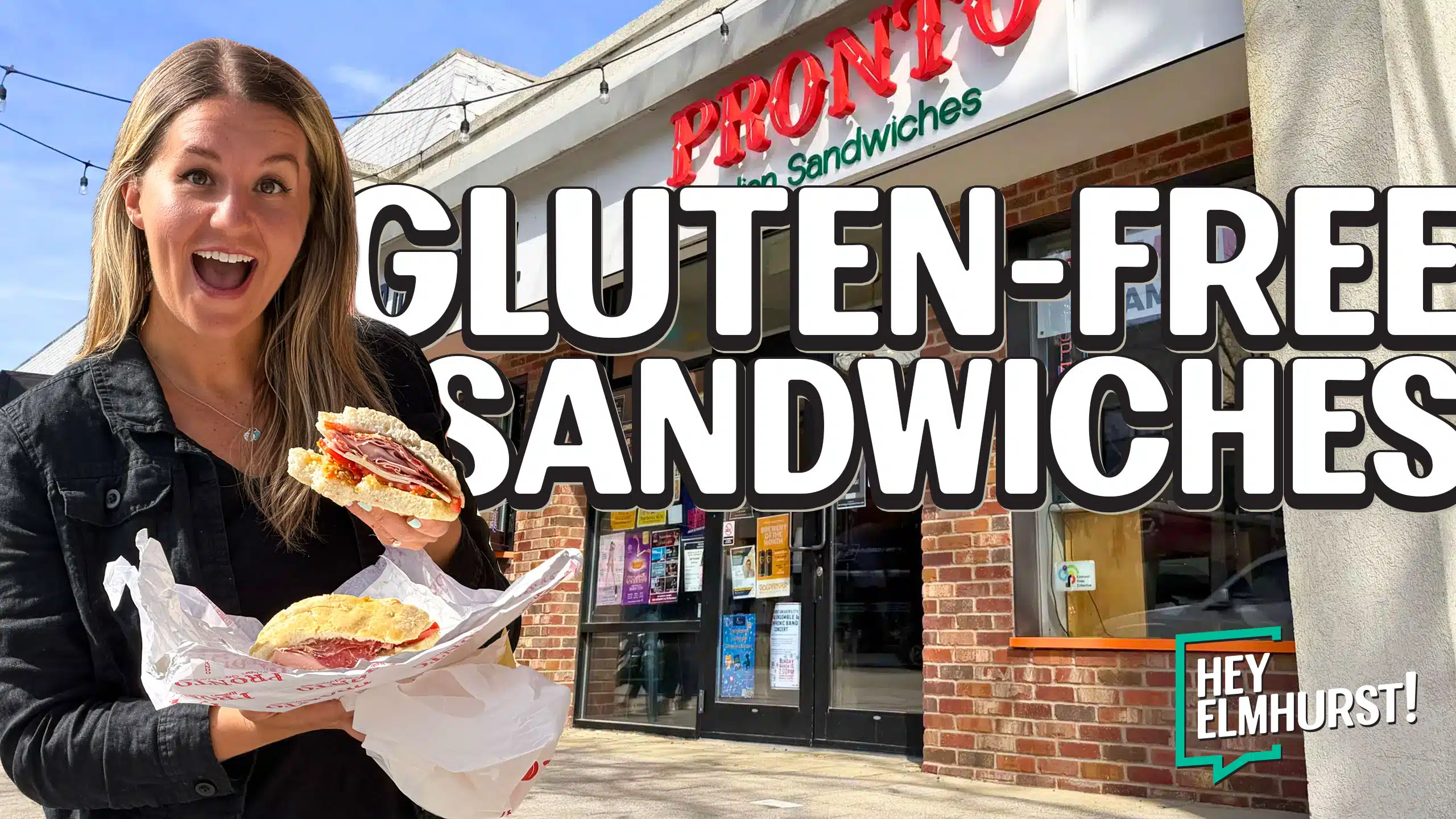 Pronto Italian Sandwiches Elmhurst - Gluten-Free
