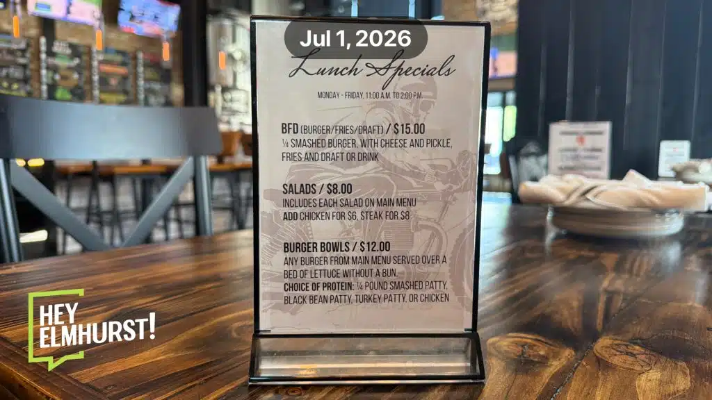 93 Octane Brewery — Menu 02