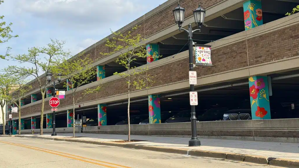Hey Elmhurst! - Art Crawl - Adelaide Parking Deck - Adelaide Keeper of the Garden