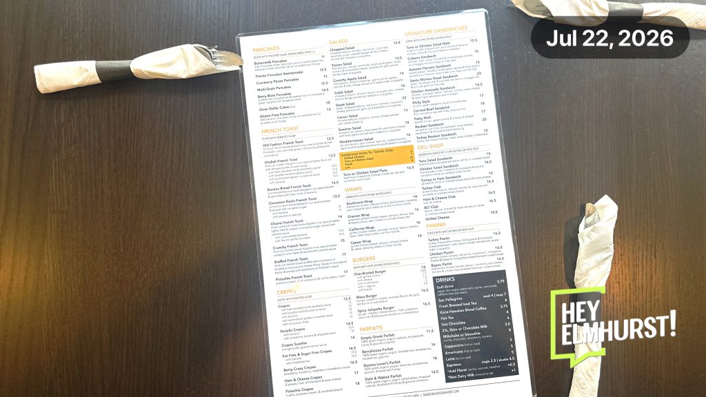 Maple & Yolk — Menu 02